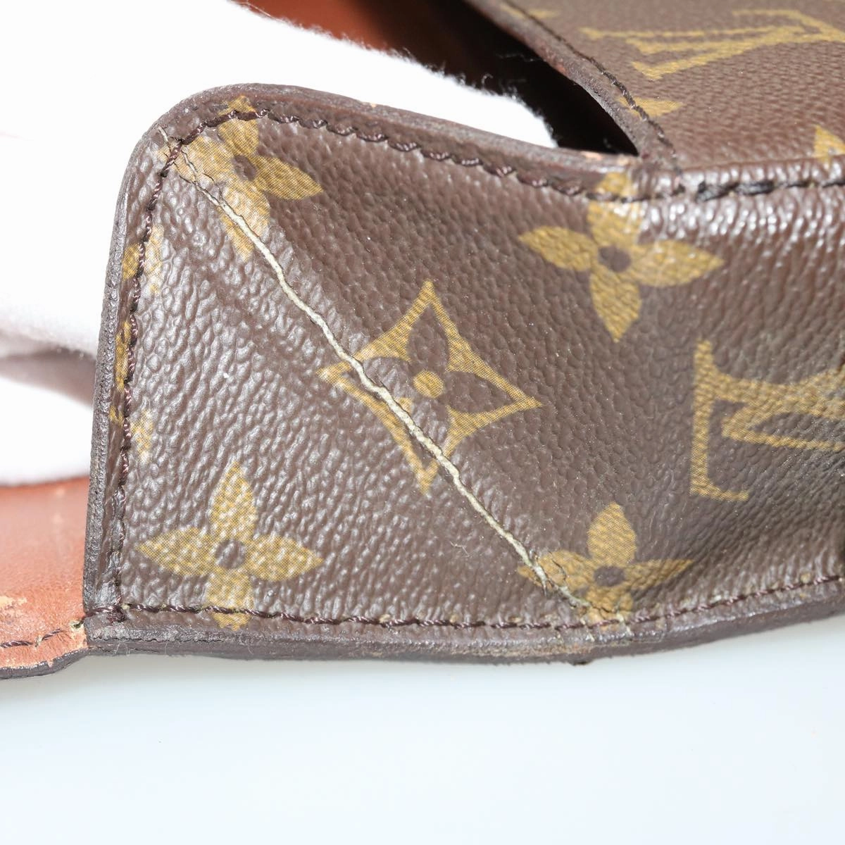 LOUIS VUITTON Monogram Saint Cloud GM Shoulder Bag M51242 LV 37567