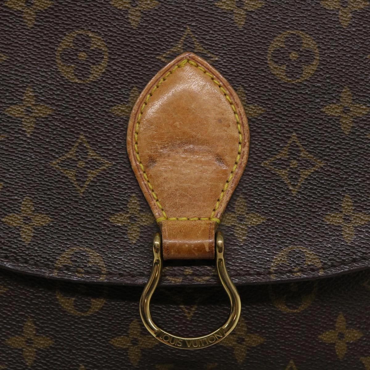 LOUIS VUITTON Monogram Saint Cloud GM Shoulder Bag M51242 LV 37567