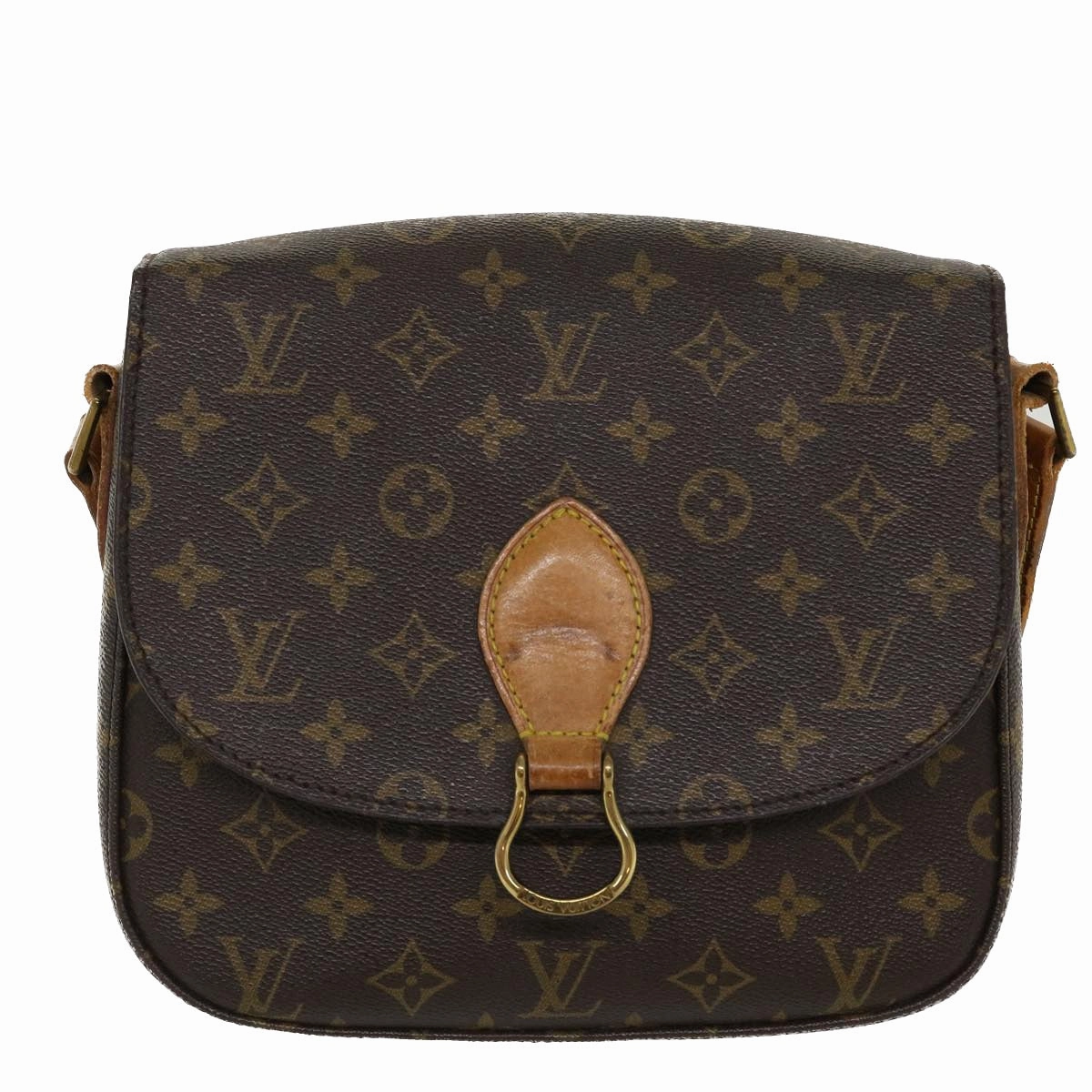 LOUIS VUITTON Monogram Saint Cloud GM Shoulder Bag M51242 LV 37567