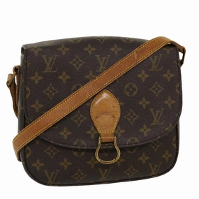 LOUIS VUITTON Monogram Saint Cloud GM Shoulder Bag M51242 LV 37567