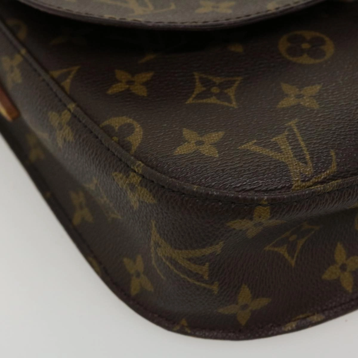 LOUIS VUITTON Monogram Saint Cloud GM Shoulder Bag M51242 LV 37567