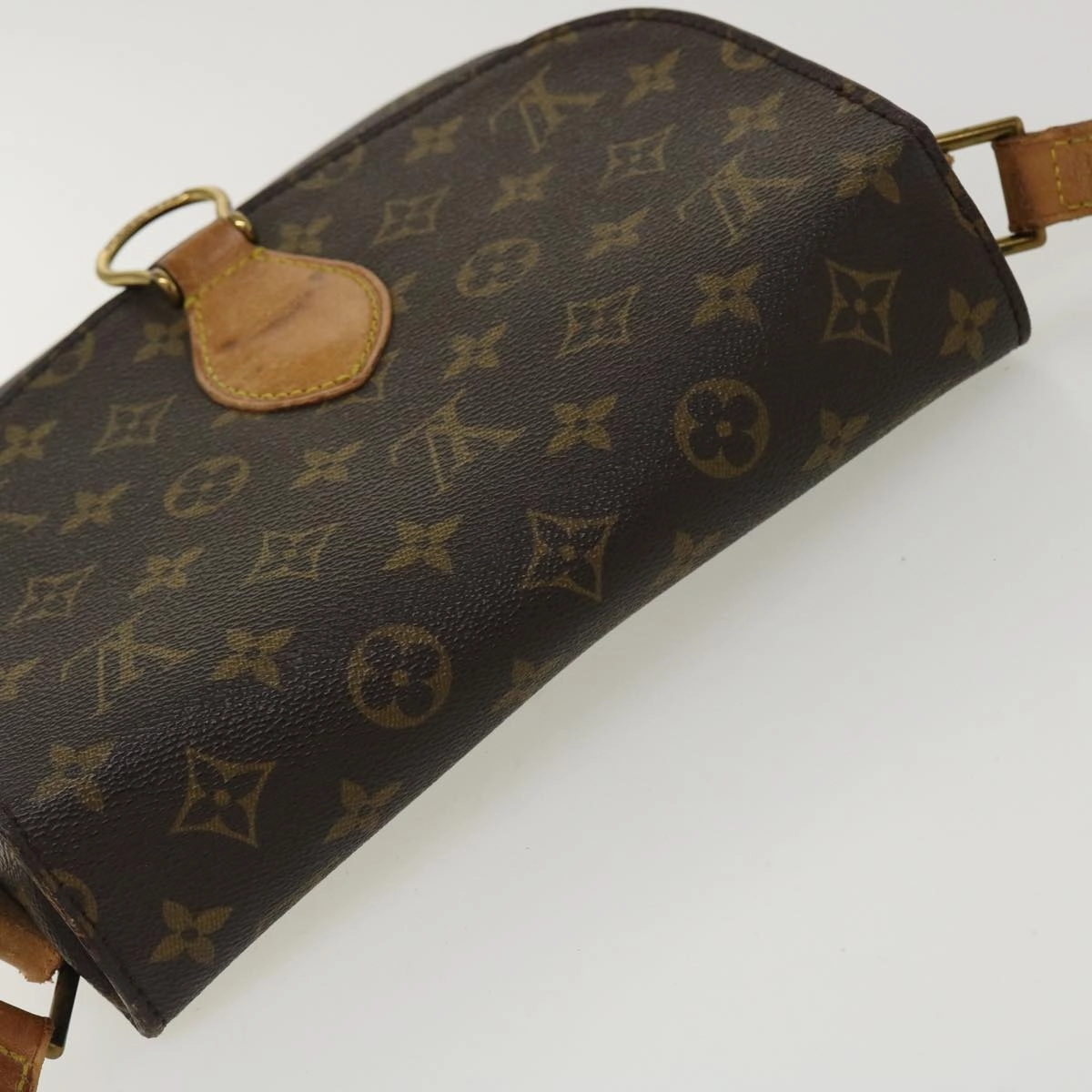 LOUIS VUITTON Monogram Saint Cloud GM Shoulder Bag M51242 LV 37567