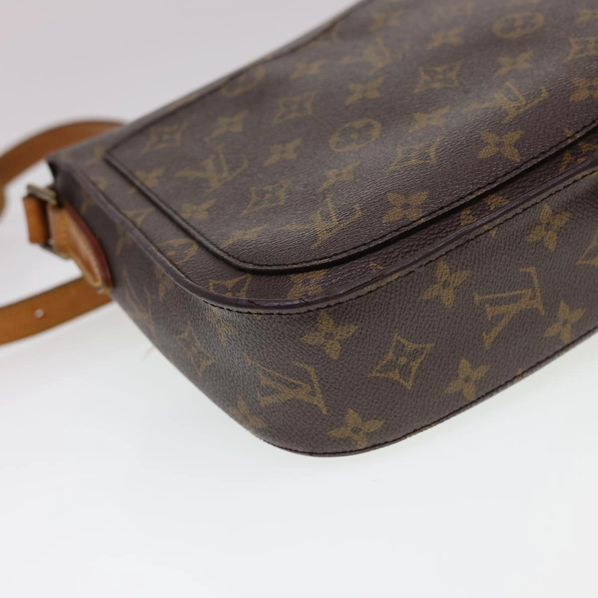 LOUIS VUITTON Monogram Saint Cloud GM Shoulder Bag M51242 LV 39748