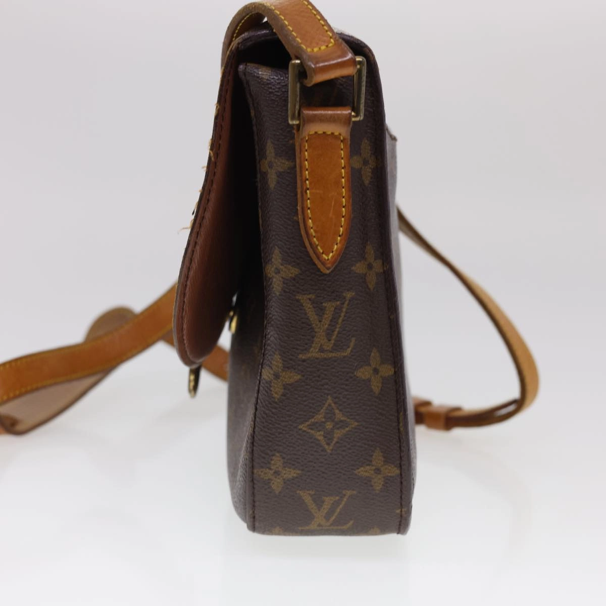 LOUIS VUITTON Monogram Saint Cloud GM Shoulder Bag M51242 LV 39748