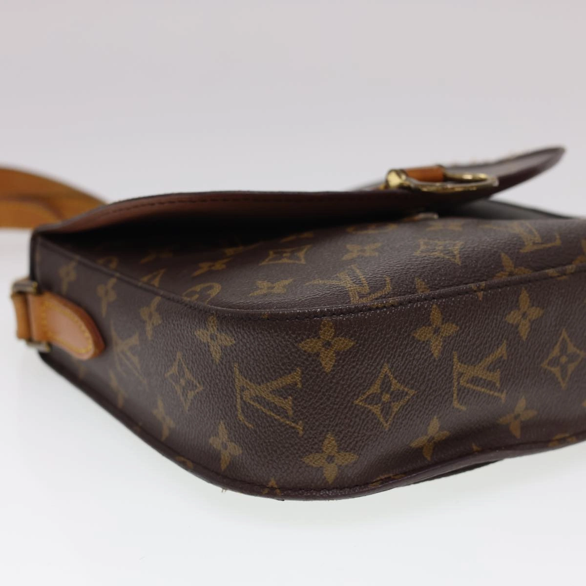 LOUIS VUITTON Monogram Saint Cloud GM Shoulder Bag M51242 LV 39748