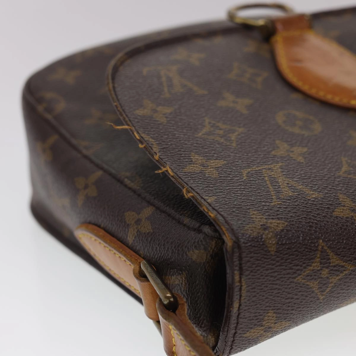LOUIS VUITTON Monogram Saint Cloud GM Shoulder Bag M51242 LV 39748