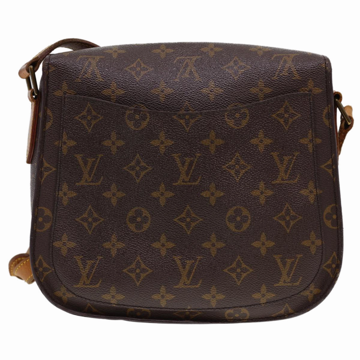 LOUIS VUITTON Monogram Saint Cloud GM Shoulder Bag M51242 LV 39748