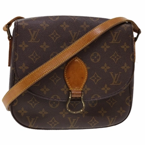 LOUIS VUITTON Monogram Saint Cloud GM Shoulder Bag M51242 LV 39748