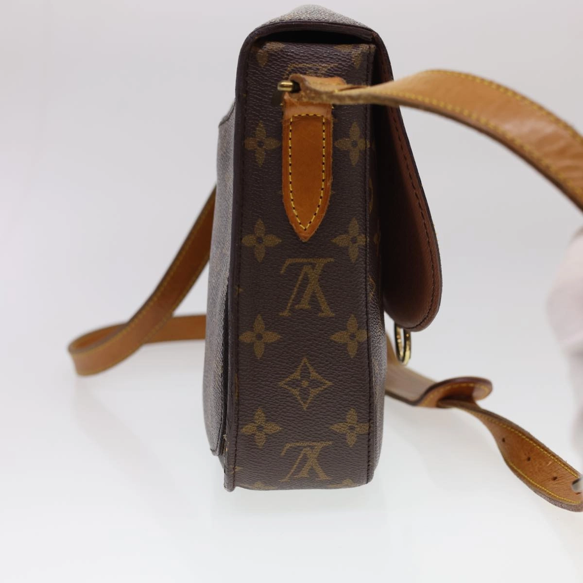 LOUIS VUITTON Monogram Saint Cloud GM Shoulder Bag M51242 LV 39748