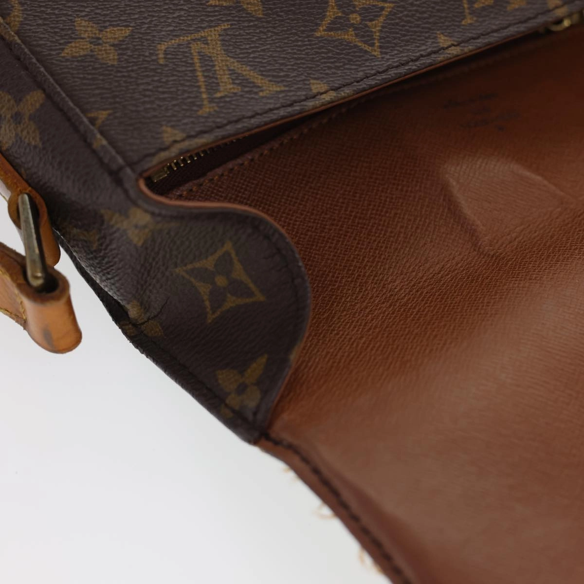 LOUIS VUITTON Monogram Saint Cloud GM Shoulder Bag M51242 LV 39748