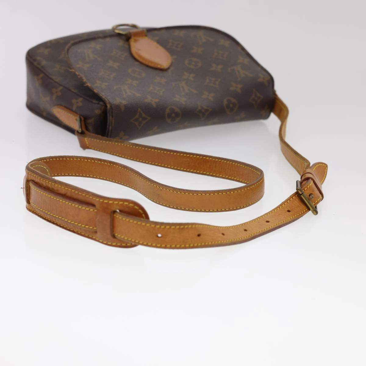 LOUIS VUITTON Monogram Saint Cloud GM Shoulder Bag M51242 LV 39748