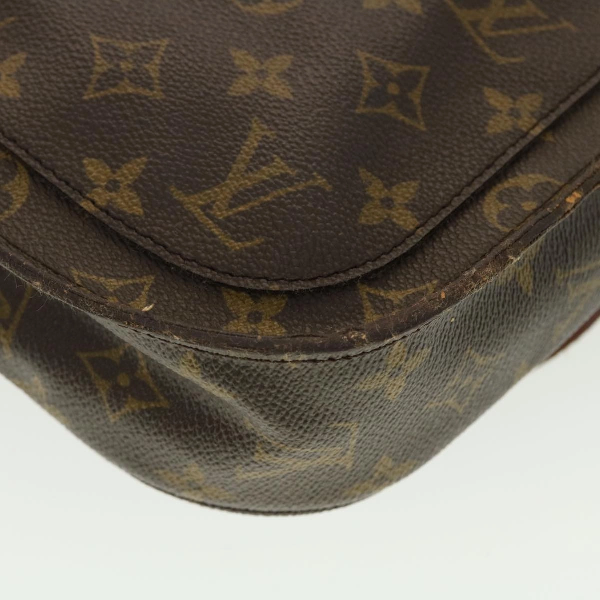 LOUIS VUITTON Monogram Saint Cloud GM Shoulder Bag M51242 LV 40444