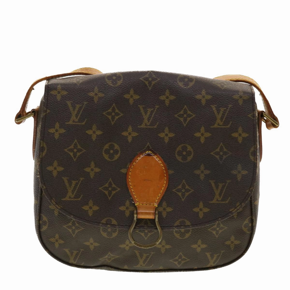LOUIS VUITTON Monogram Saint Cloud GM Shoulder Bag M51242 LV 40444