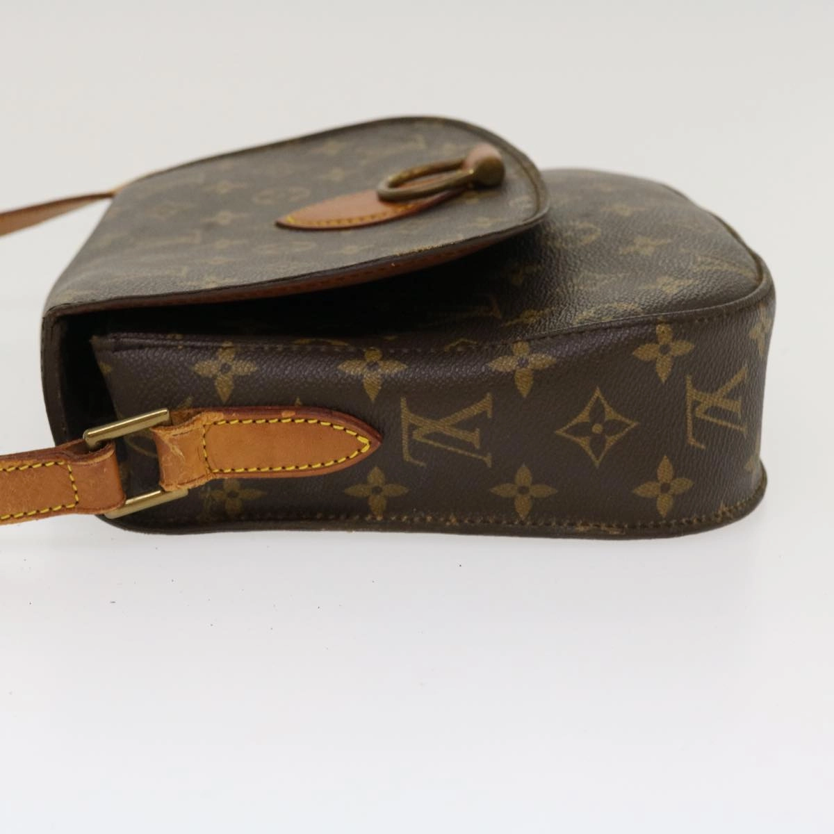 LOUIS VUITTON Monogram Saint Cloud GM Shoulder Bag M51242 LV yk6202B