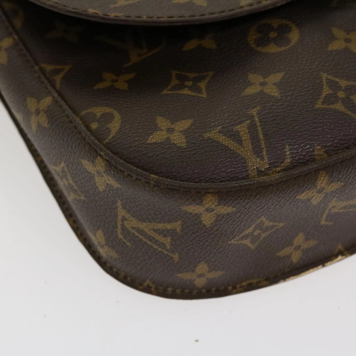 LOUIS VUITTON Monogram Saint Cloud GM Shoulder Bag M51242 LV yk6202B