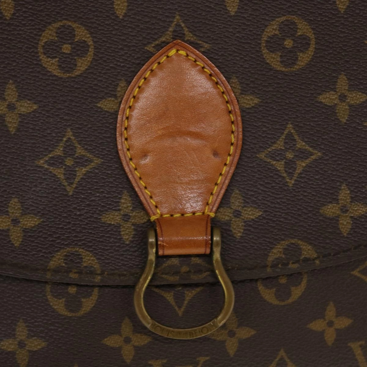 LOUIS VUITTON Monogram Saint Cloud GM Shoulder Bag M51242 LV yk6202B