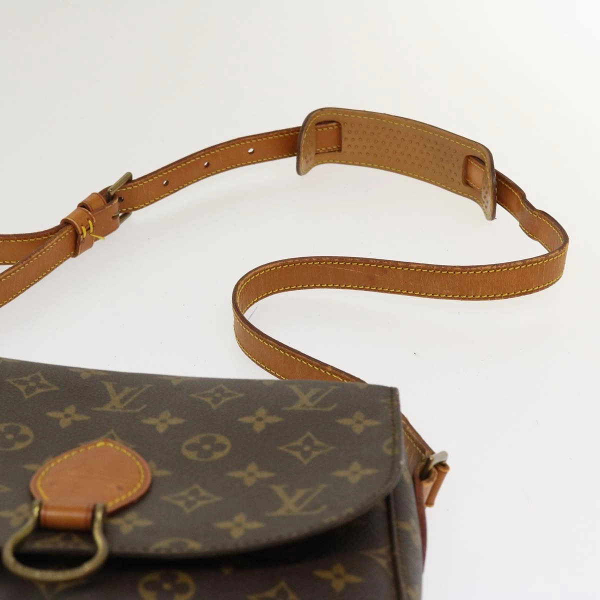 LOUIS VUITTON Monogram Saint Cloud GM Shoulder Bag M51242 LV yk6202B