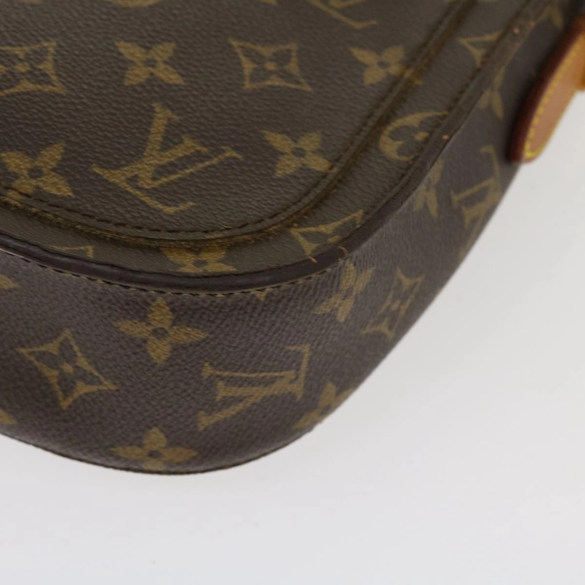 LOUIS VUITTON Monogram Saint Cloud GM Shoulder Bag M51242 LV yk6202B