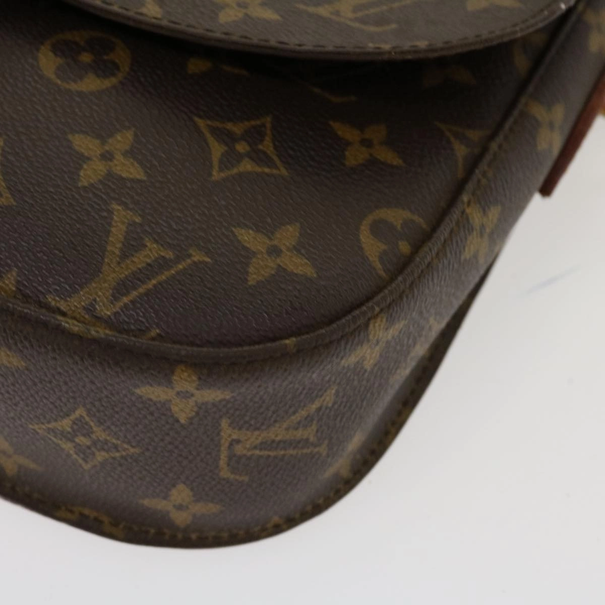 LOUIS VUITTON Monogram Saint Cloud GM Shoulder Bag M51242 LV yk6202B