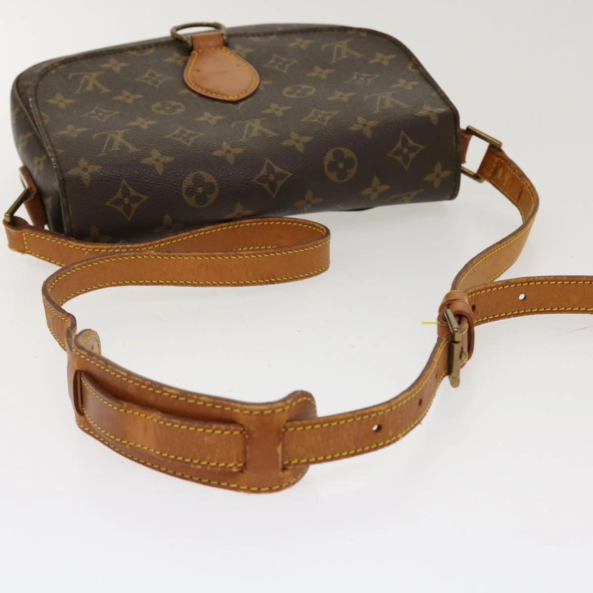 LOUIS VUITTON Monogram Saint Cloud GM Shoulder Bag M51242 LV yk6202B