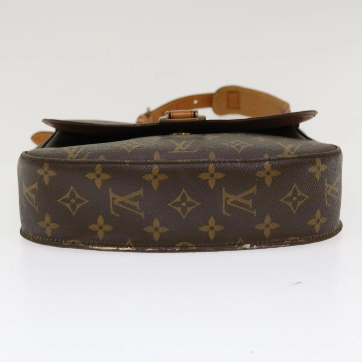 LOUIS VUITTON Monogram Saint Cloud GM Shoulder Bag M51242 LV yk6202B