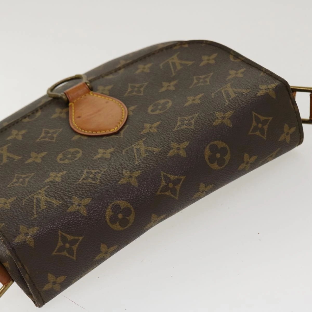 LOUIS VUITTON Monogram Saint Cloud GM Shoulder Bag M51242 LV yk6202B