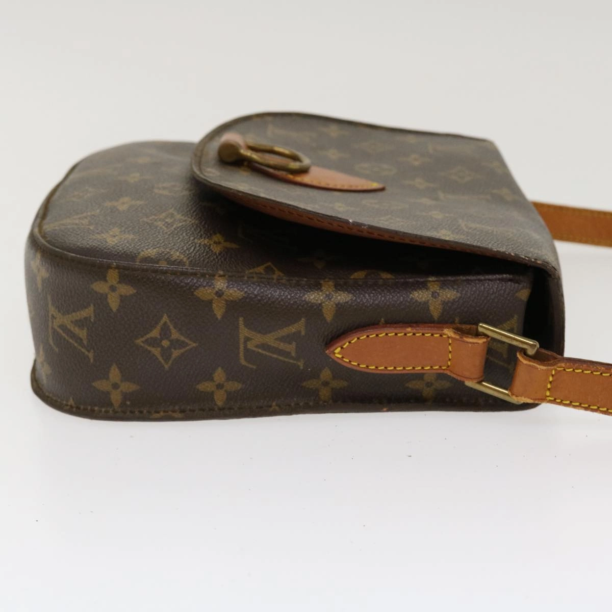 LOUIS VUITTON Monogram Saint Cloud GM Shoulder Bag M51242 LV yk6202B