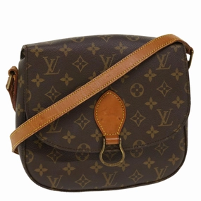LOUIS VUITTON Monogram Saint Cloud GM Shoulder Bag M51242 LV yk6202B
