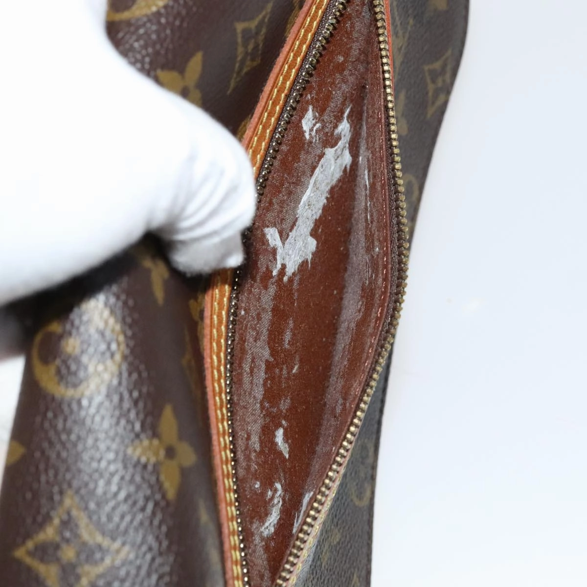 LOUIS VUITTON Monogram Saint Germain Shoulder Bag M51210 LV yk16573