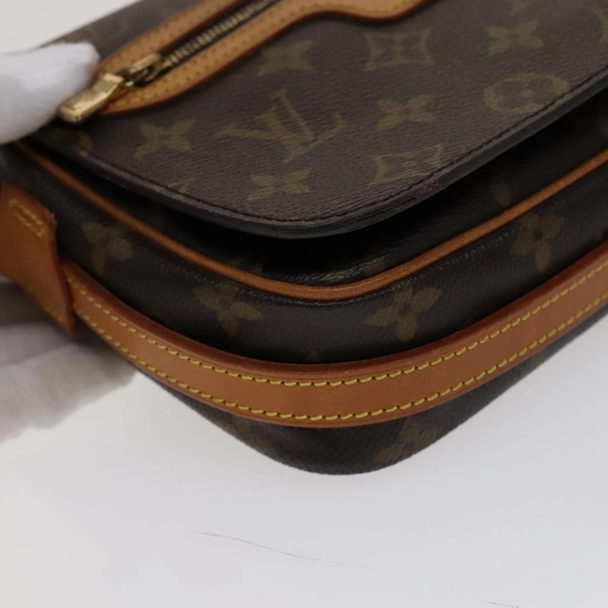 LOUIS VUITTON Monogram Saint Germain Shoulder Bag M51210 LV yk16573