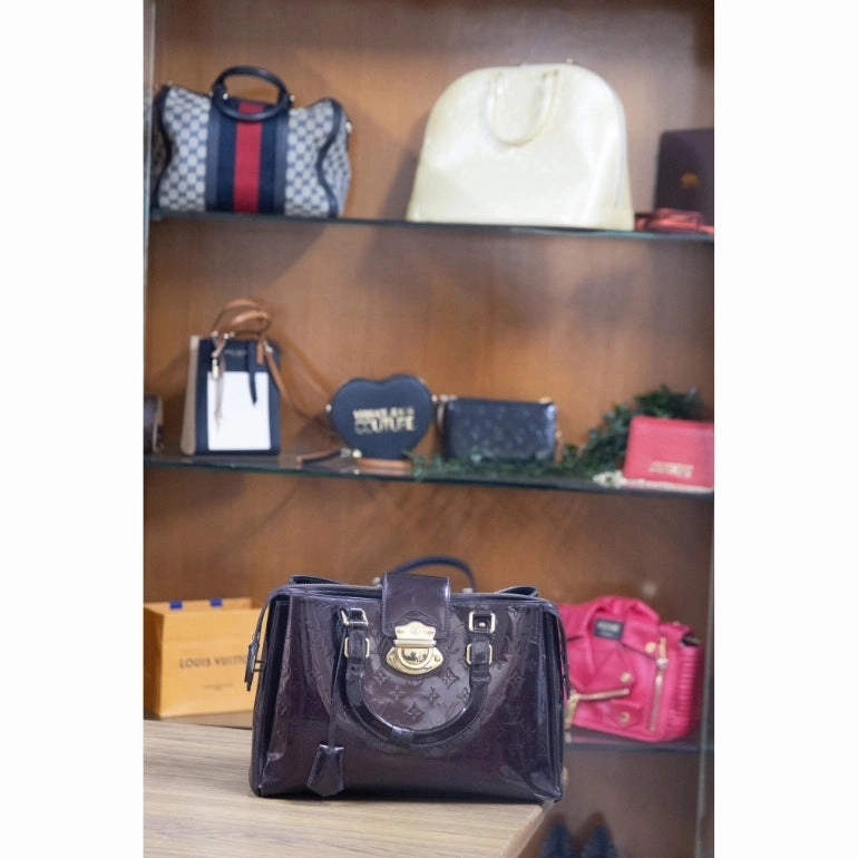 Louis Vuitton Monogram Vernis Melrose Avenue Bag