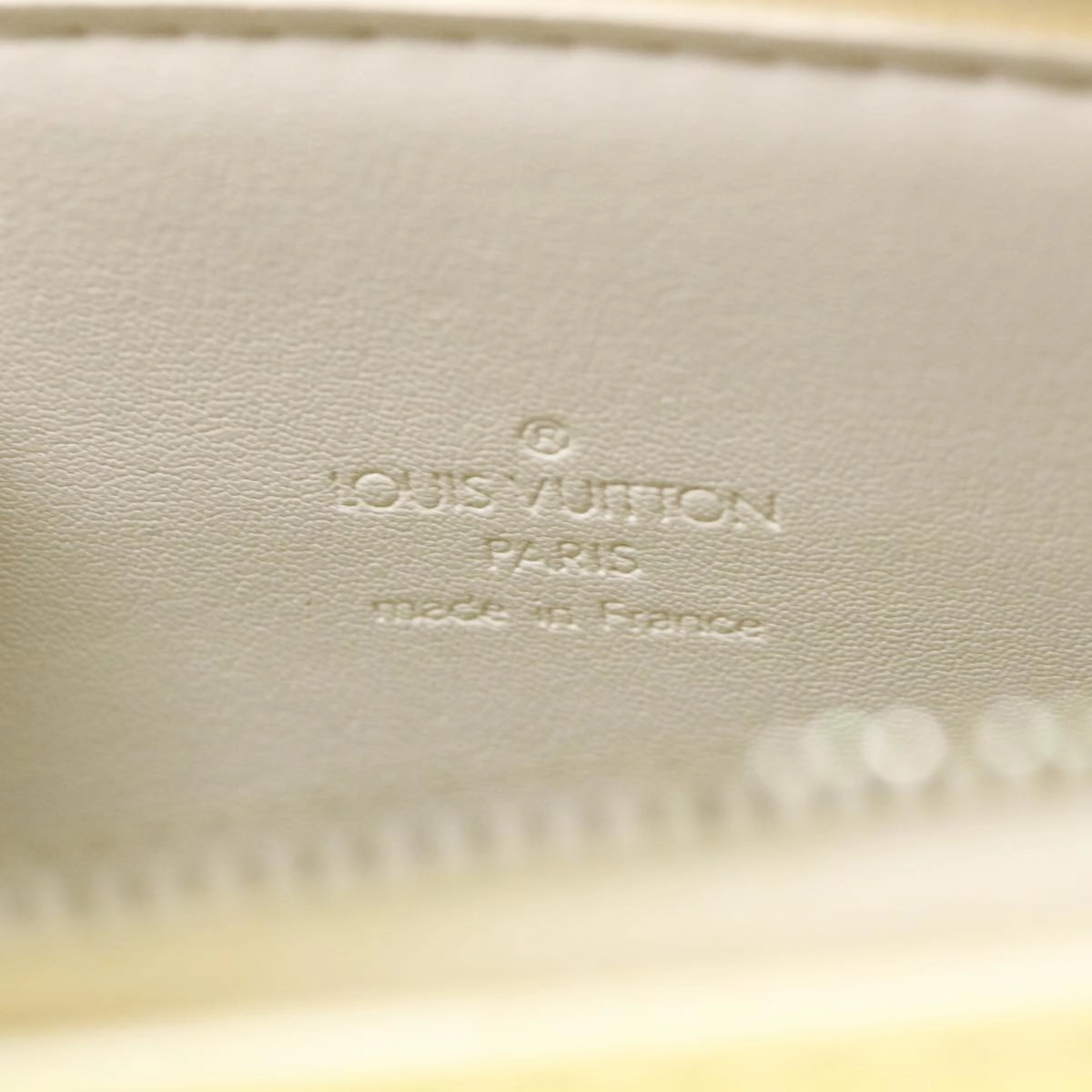 LOUIS VUITTON Monogram Vernis Motto Shoulder Bag Broncorail M91339 LV 39153
