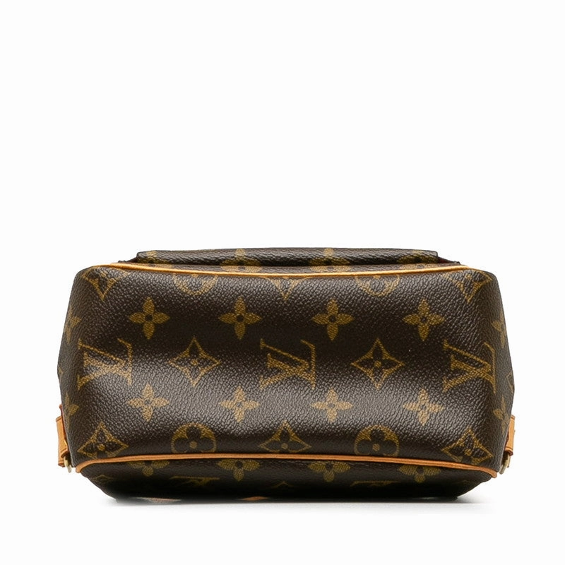Louis Vuitton Monogram Vivacit PM Diagonal Shoulder Bag M51165 Brown