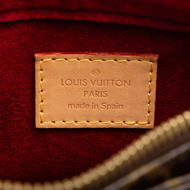 Louis Vuitton Monogram Vivacit PM Diagonal Shoulder Bag M51165 Brown