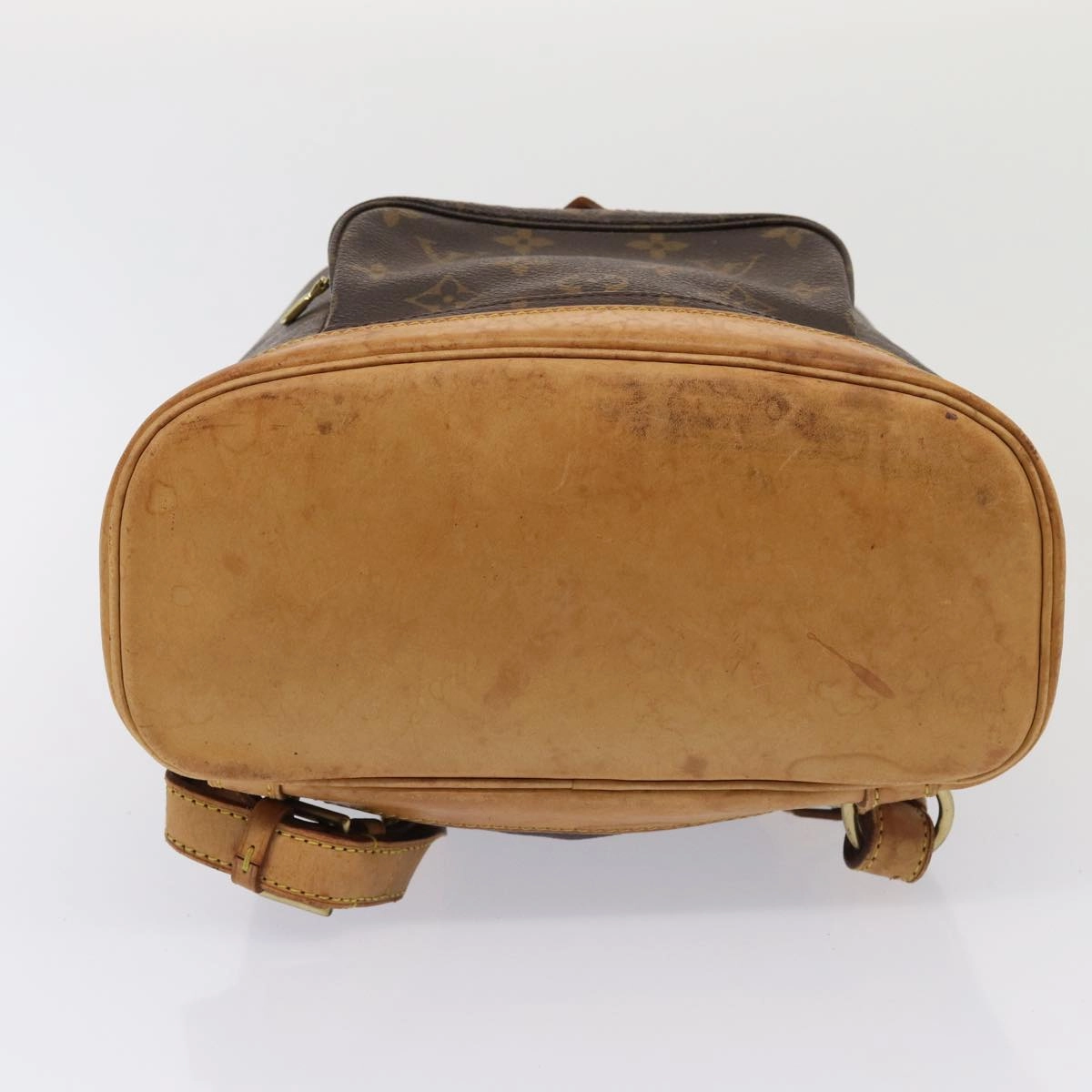 Louis Vuitton Montsouris Brown Canvas Backpack Bag
