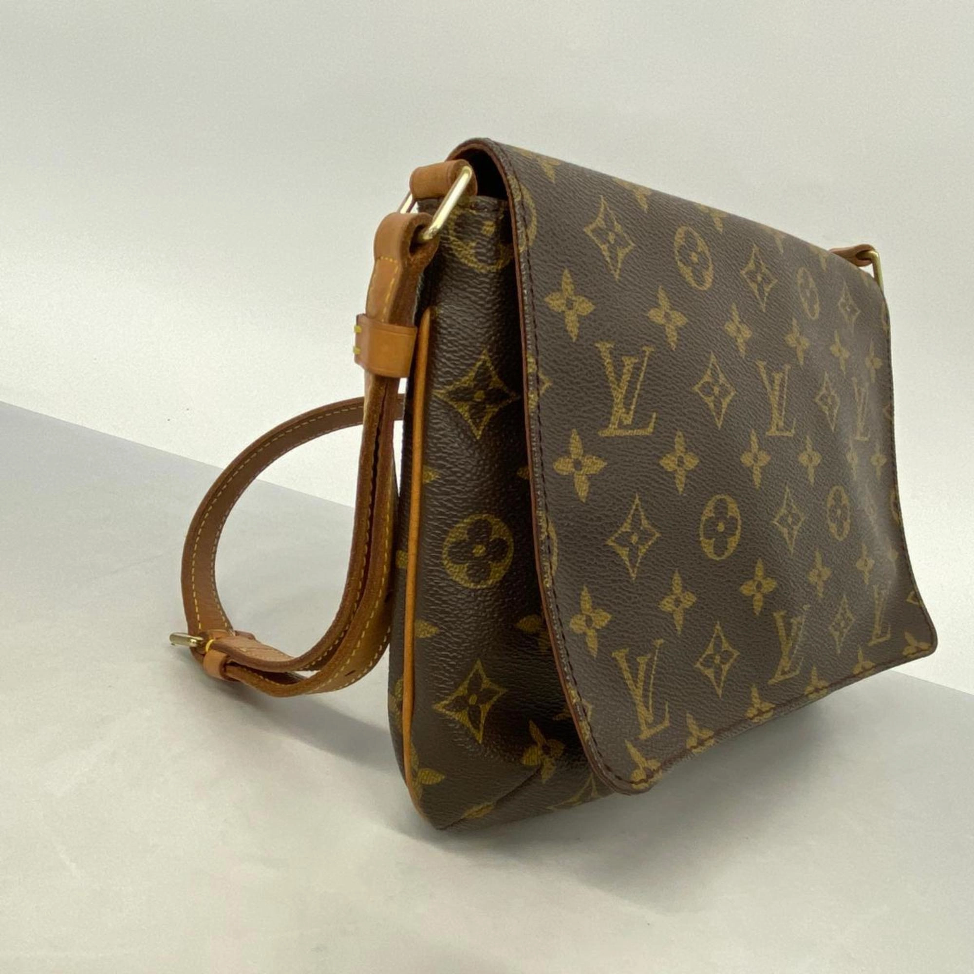 Louis Vuitton Musette Tango  Canvas Shoulder Bag ()