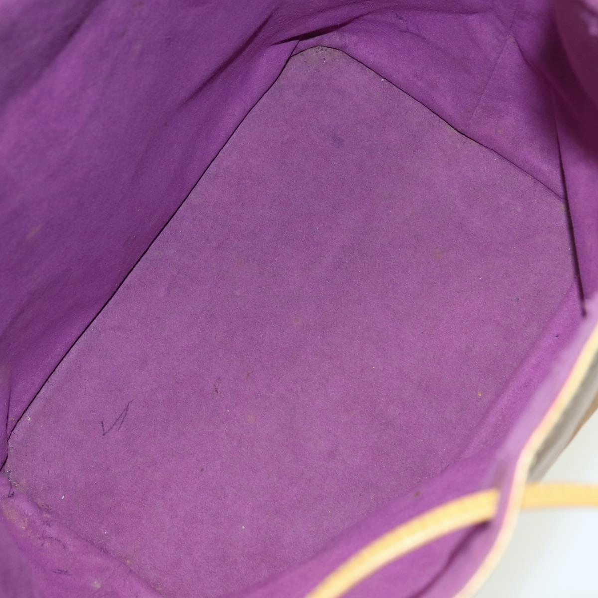 Louis Vuitton Noe Yellow Leather Shoulder Bag