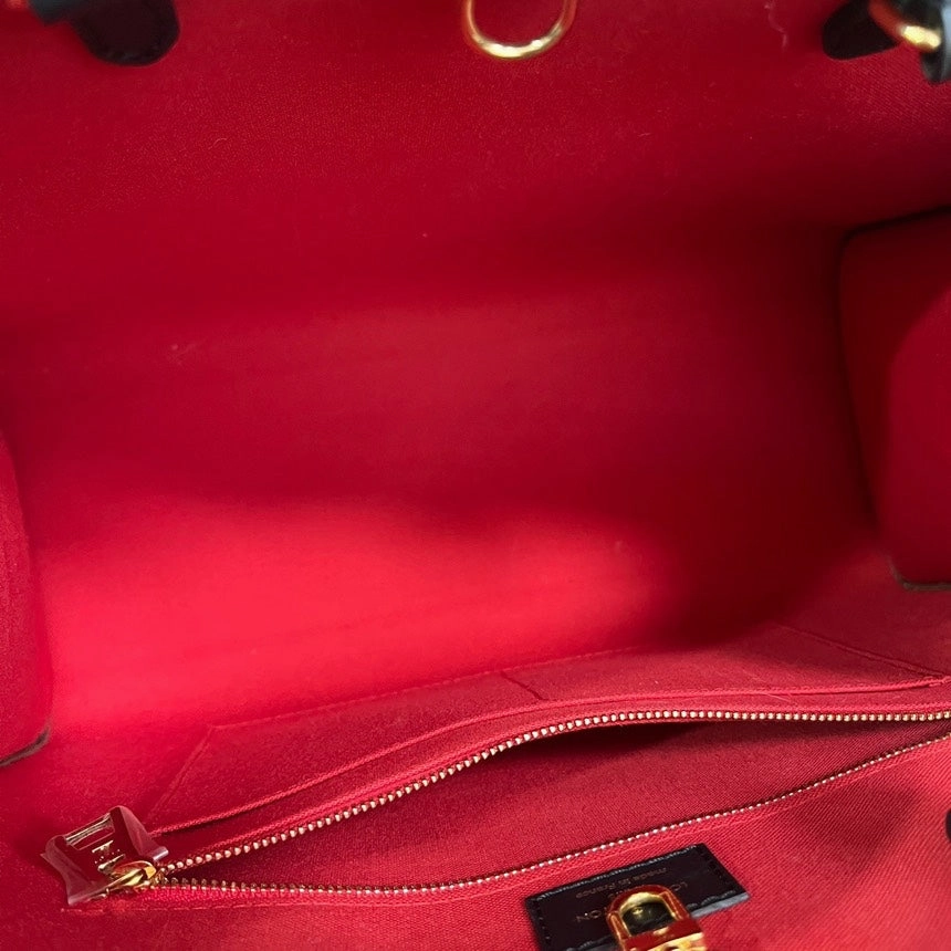 Louis Vuitton On The Go Medium Brown Shoulder Bag