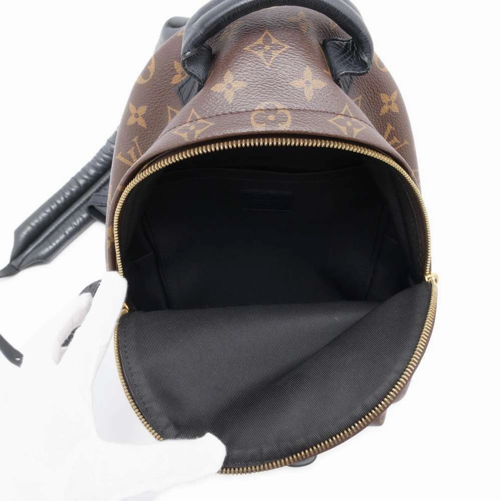 LOUIS VUITTON Palm Springs Backpack Noir M44871 Monogram Size PM