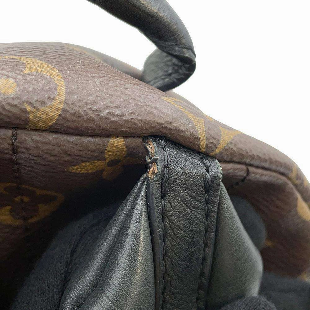 LOUIS VUITTON Palm Springs Backpack Noir M44871 Monogram Size PM