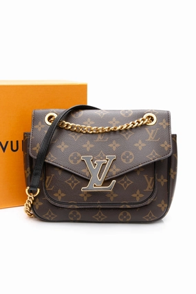 LOUIS VUITTON Passy Monogram Shoulder Crossbody Bag