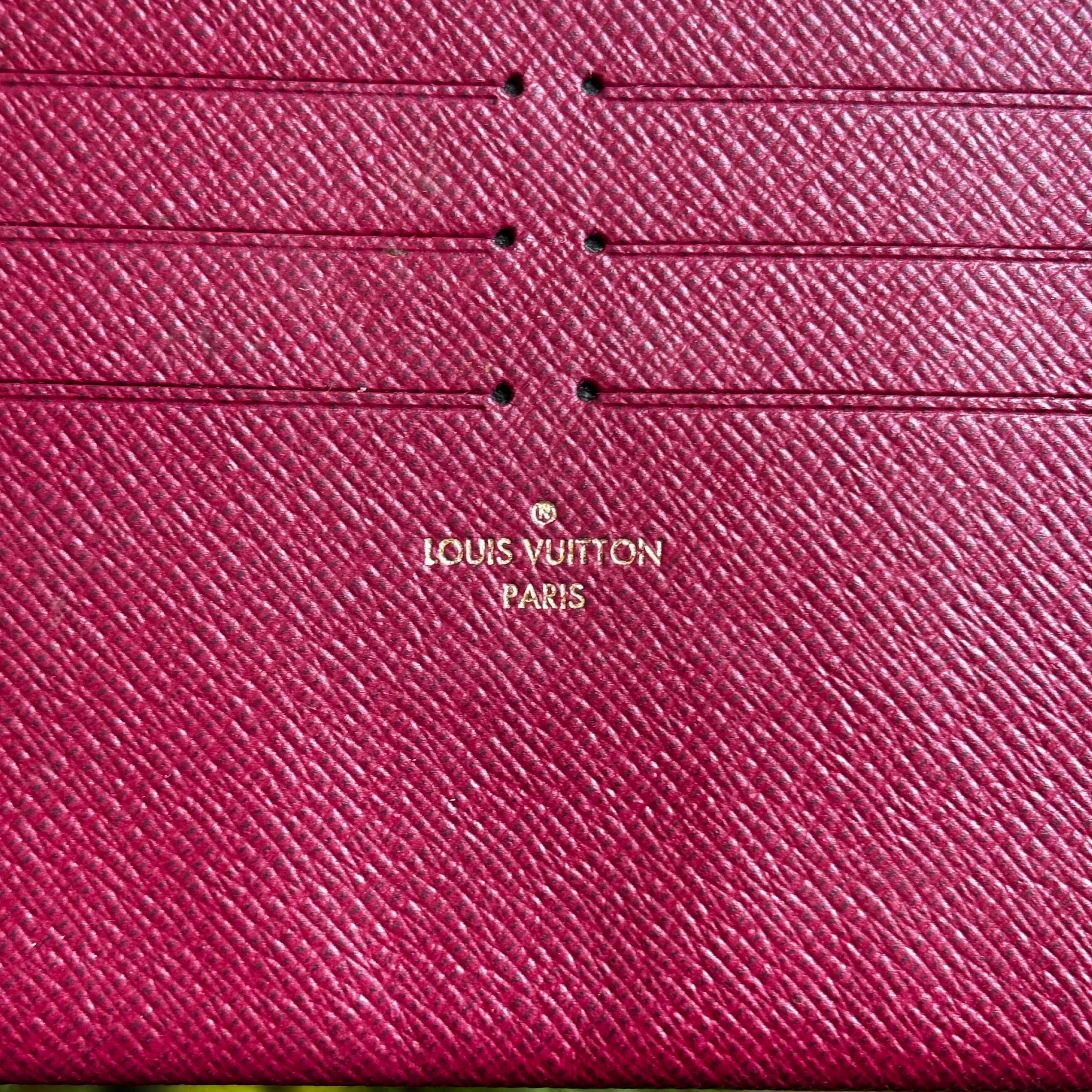 LOUIS VUITTON Pochette Felicie Monogram Canvas Crossbody Bag