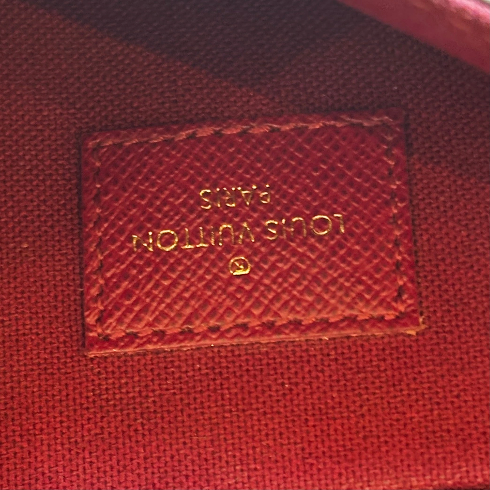 LOUIS VUITTON Pochette Felicie Monogram Canvas Crossbody Bag
