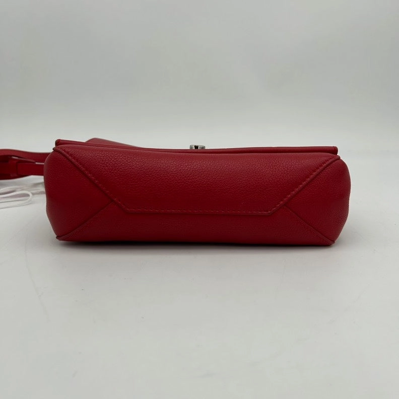 Louis Vuitton Red Leather Shoulder Bag