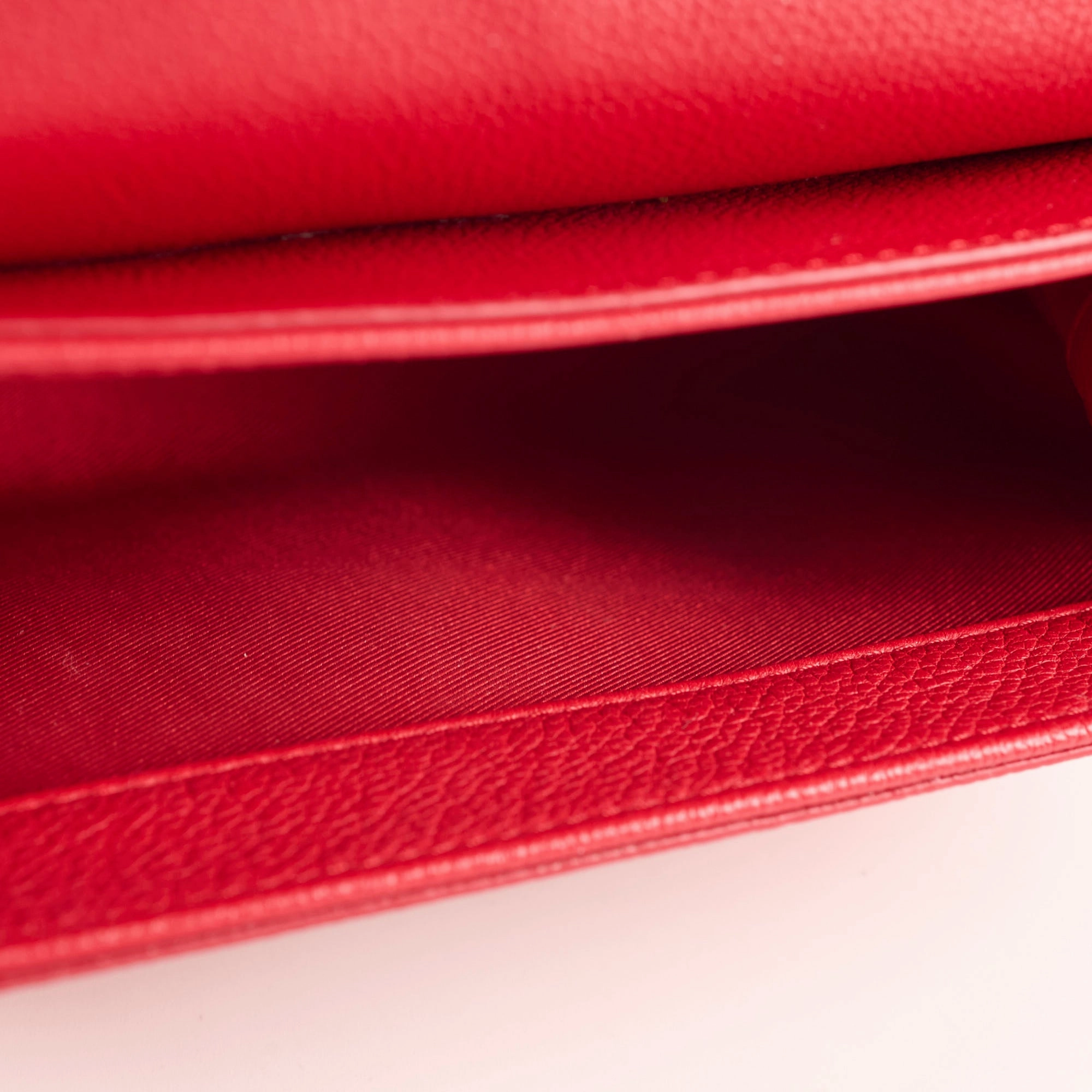 Louis Vuitton Red Lockme II BB