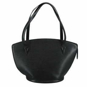 Louis Vuitton Saint Jacques Black Leather Shoulder Bag