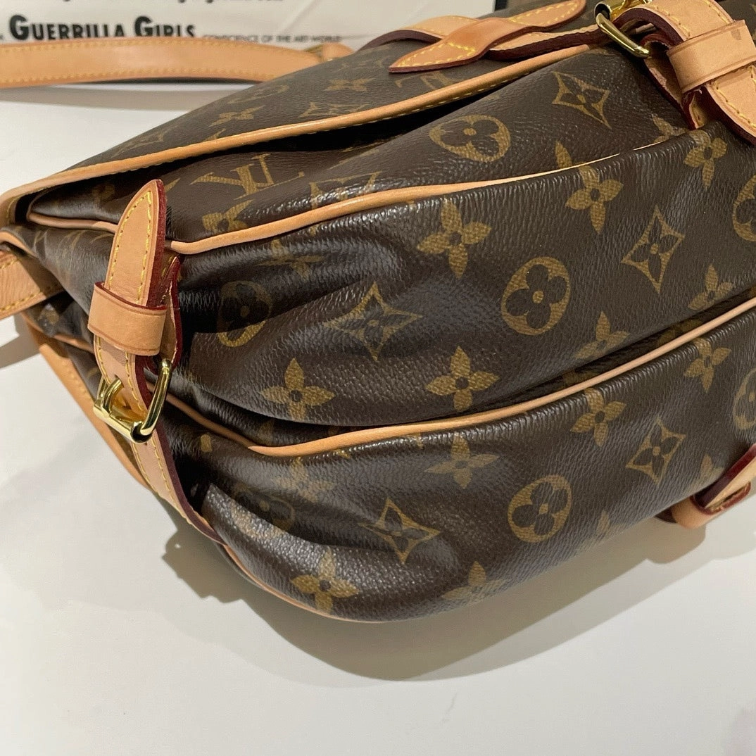Louis Vuitton Saumur PM Brown Shoulder Bag