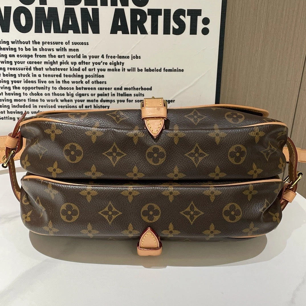 Louis Vuitton Saumur PM Brown Shoulder Bag