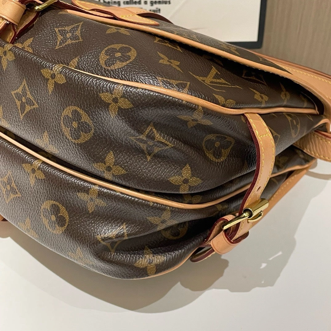 Louis Vuitton Saumur PM Brown Shoulder Bag