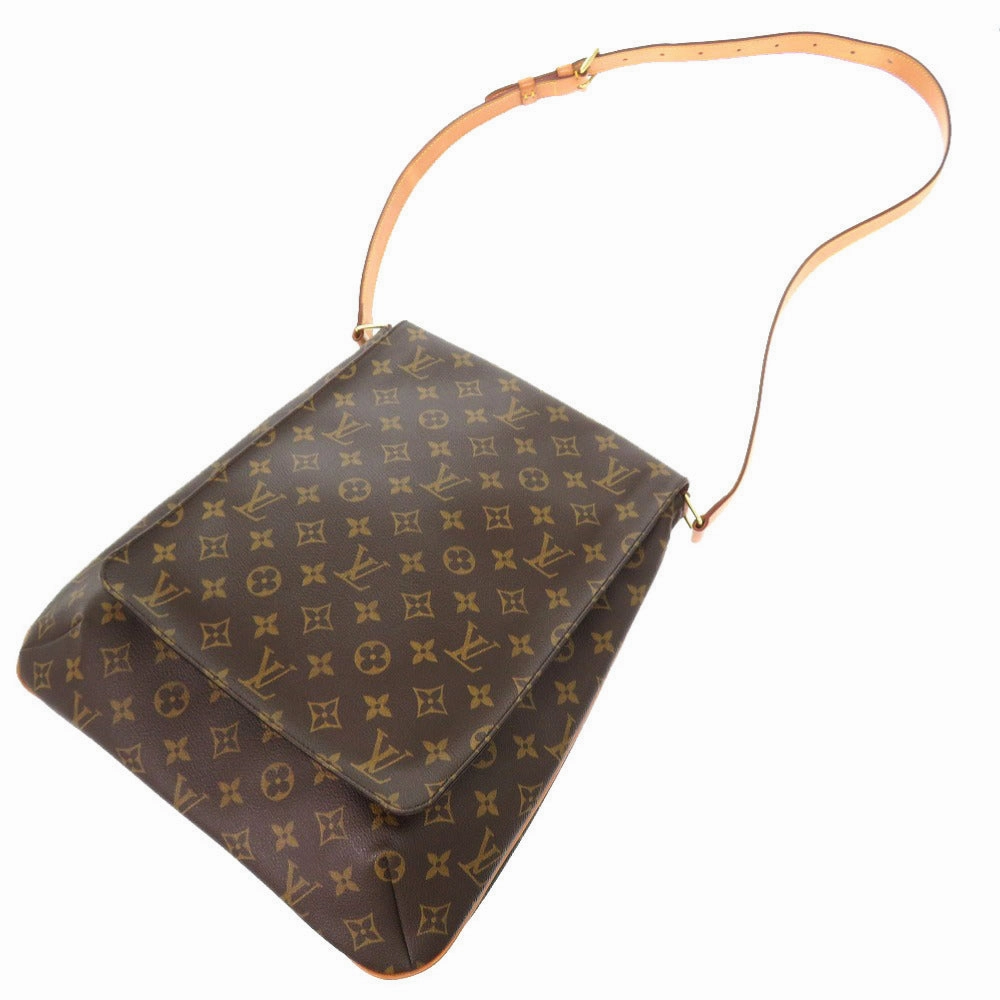 LOUIS VUITTON Shoulder Bag M51256 Monogram canvas Brown Monogram Musette